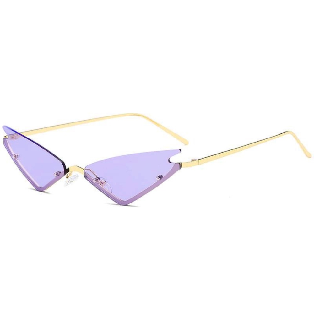 Retro  Purple Cat Eye Sunglasses
